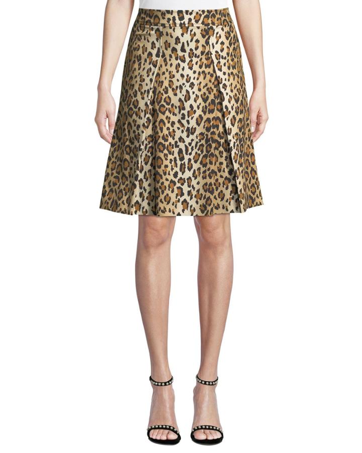 Pleated Cheetah Print Day