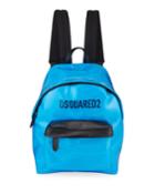 Men's Logo Pvc Zip-top Backpack