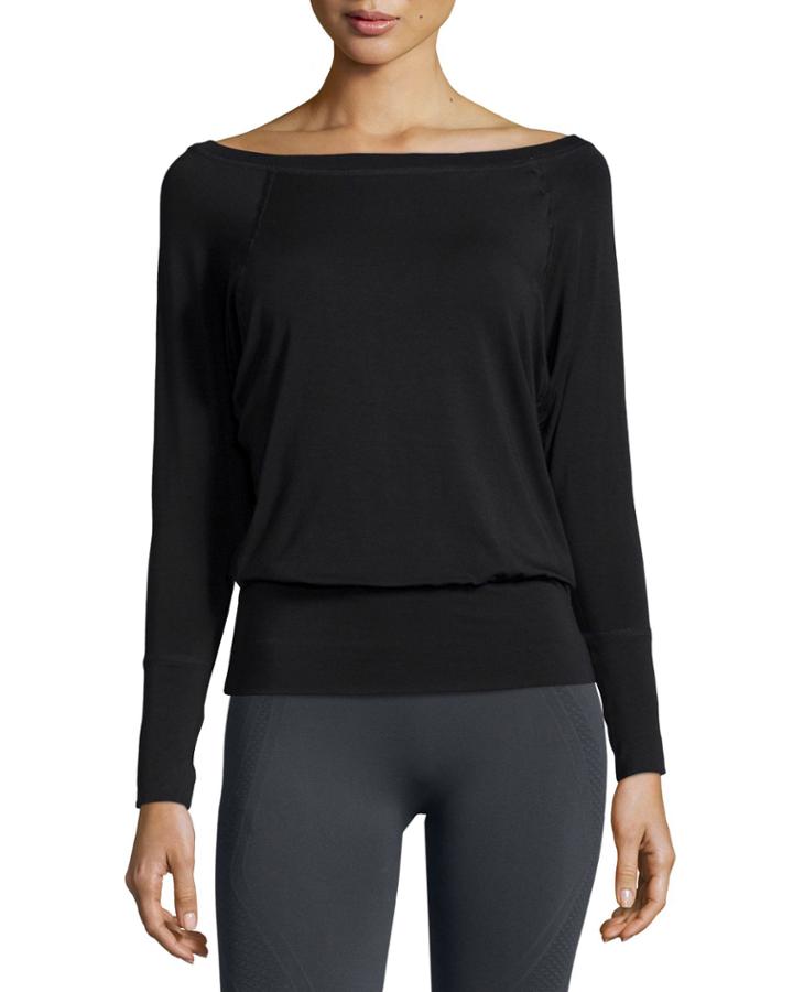 Nux Melissa Long-sleeve Tee, Black, Women's,