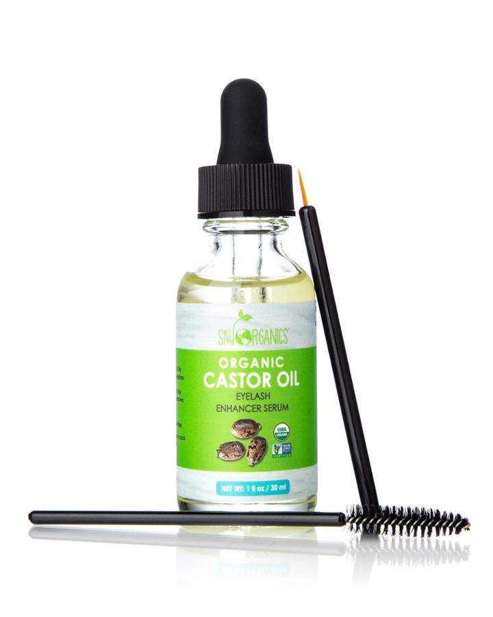 Organic Castor Oil Eyelash Serum,
