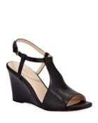 Maddie Open-toe Wedge Pumps