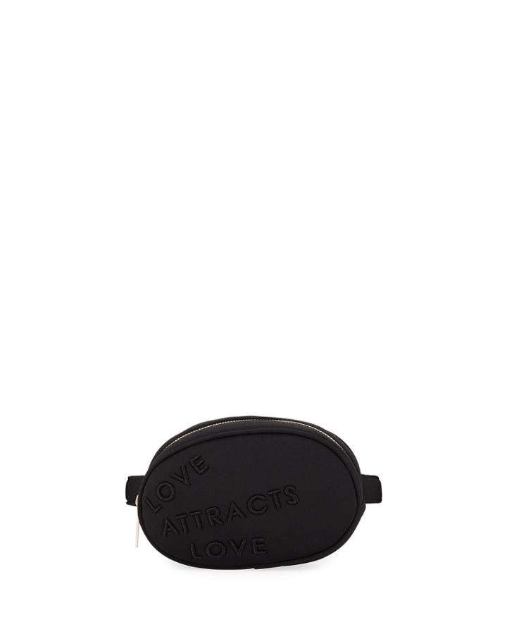 Canvas Small Oval Belt Bag