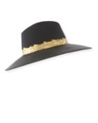 Emmanuelle Wool Fedora Hat With