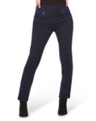 Rebeccah High-rise Pull-on Straight-leg Jeans