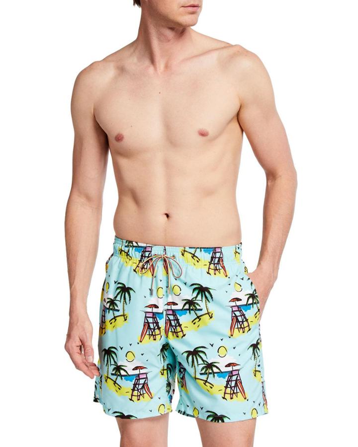 Men's Beach-print