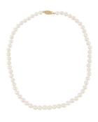 14k 7mm Cultured Pearl Necklace,