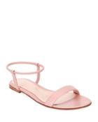 Flat Leather Ankle-wrap