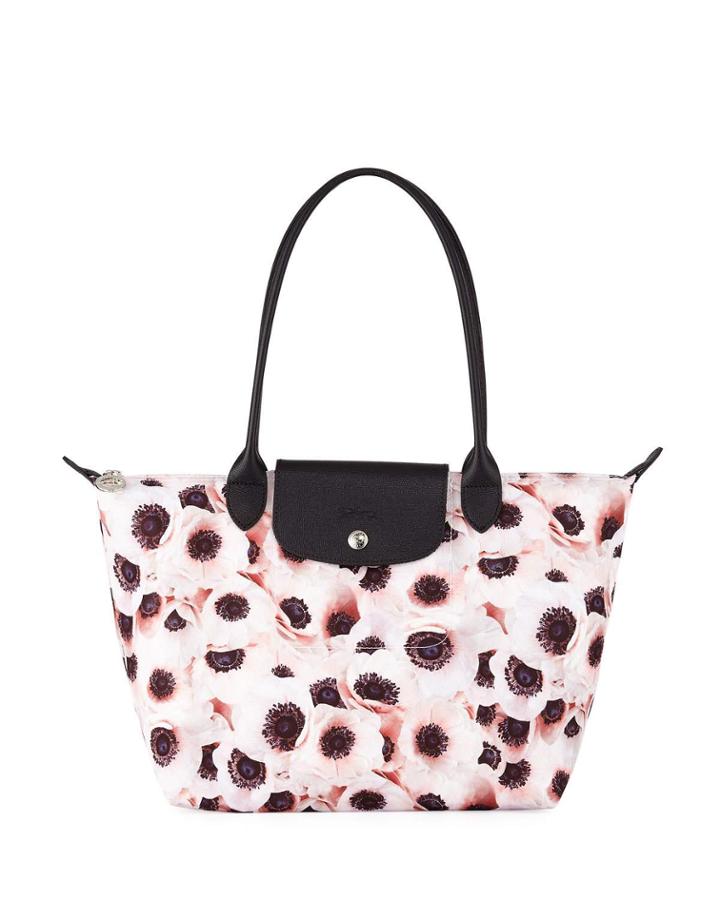 Le Pliage Medium Anemone Shoulder Tote Bag