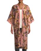 Renaissance Floral Duster Kimono