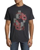 Emerk Snake-print Graphic T-shirt