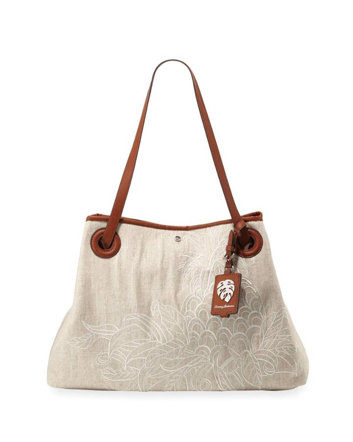 Waikiki Embroidered Tote Bag