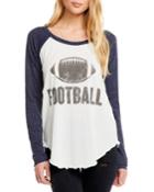 Football Distressed Graphic Tee