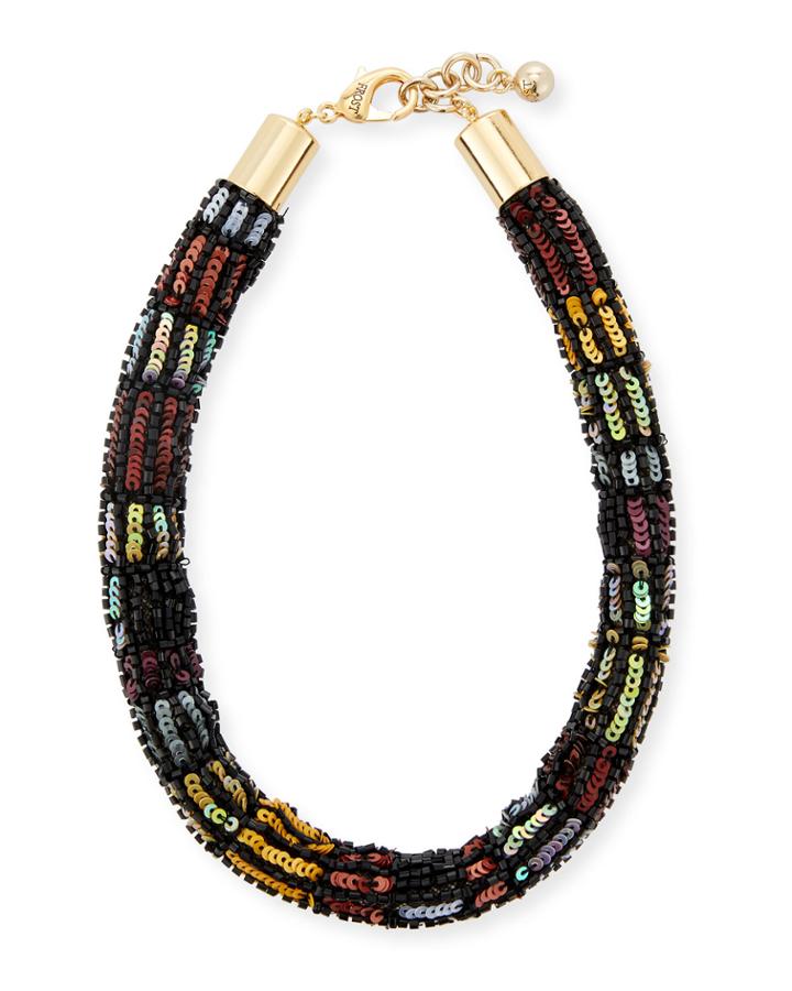 Josephine Sequined Collar Necklace