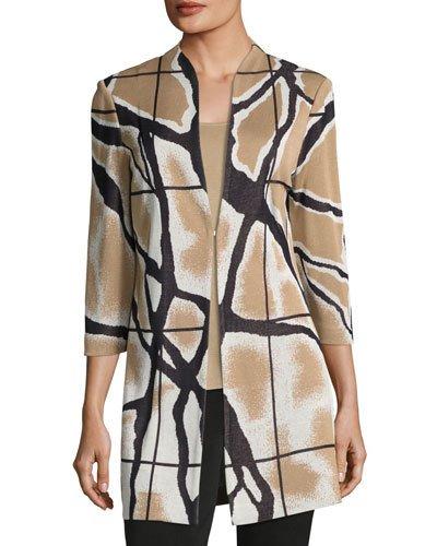 Graphic Knit Jacket,