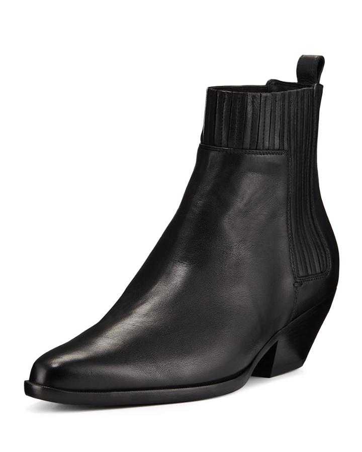 Eckland Ankle Pleated Booties