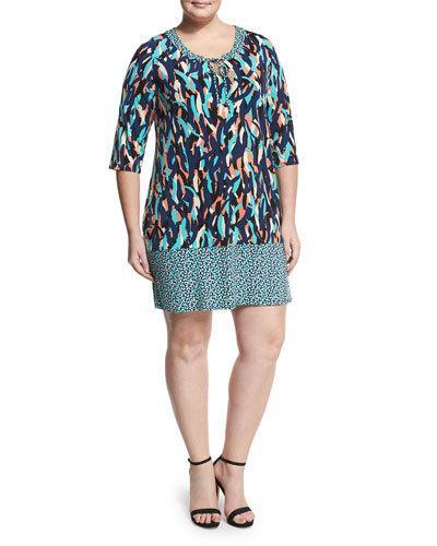 Bailey Shift Dress, Multi,