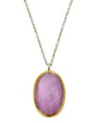 One-of-a-kind Kunzite Pendant Necklace