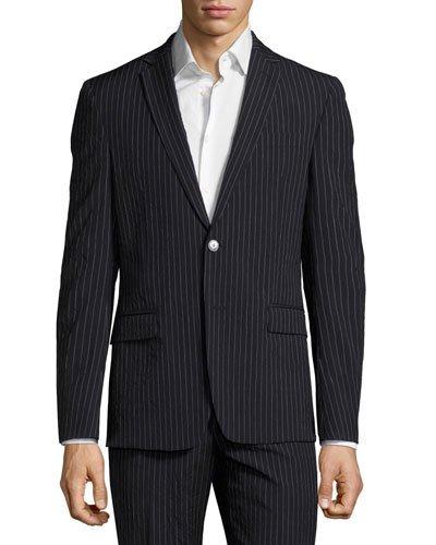 Pinstripe Two-piece Wool