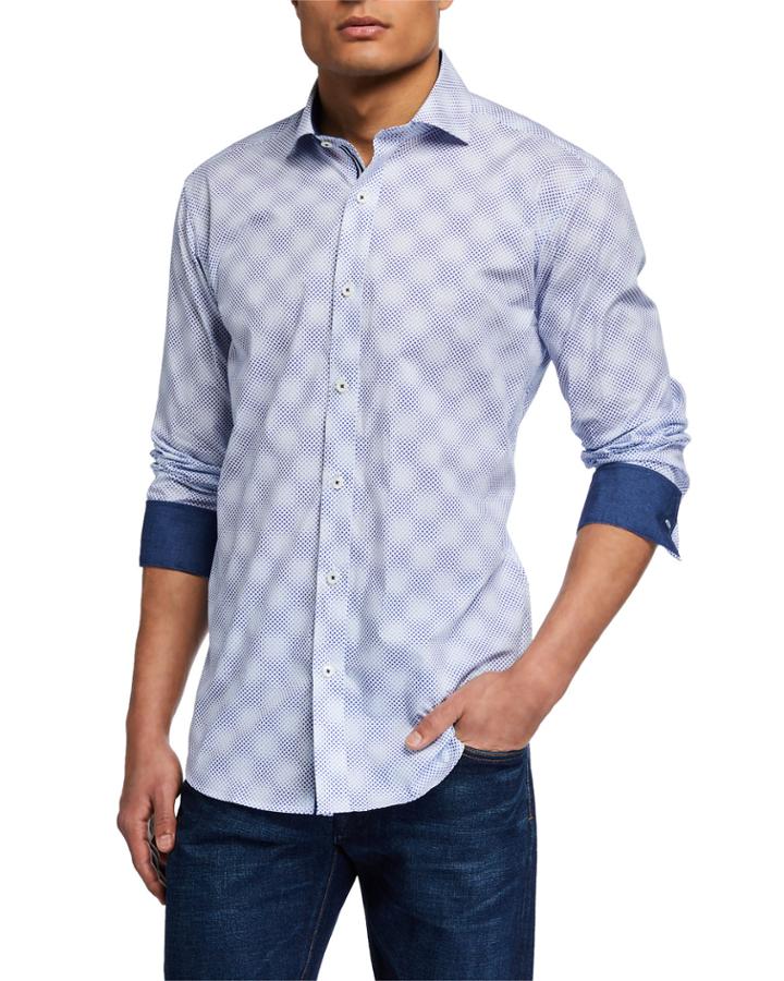 Men's Shaped-fit Pixel