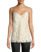 Tiffy Hand-beaded Lace Cami Blouse