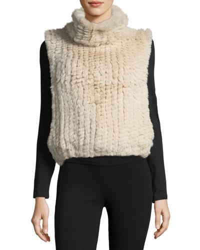 Faux-fur Pullover Vest