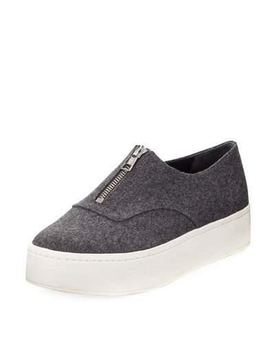 Warner Zip-front Flannel Platform