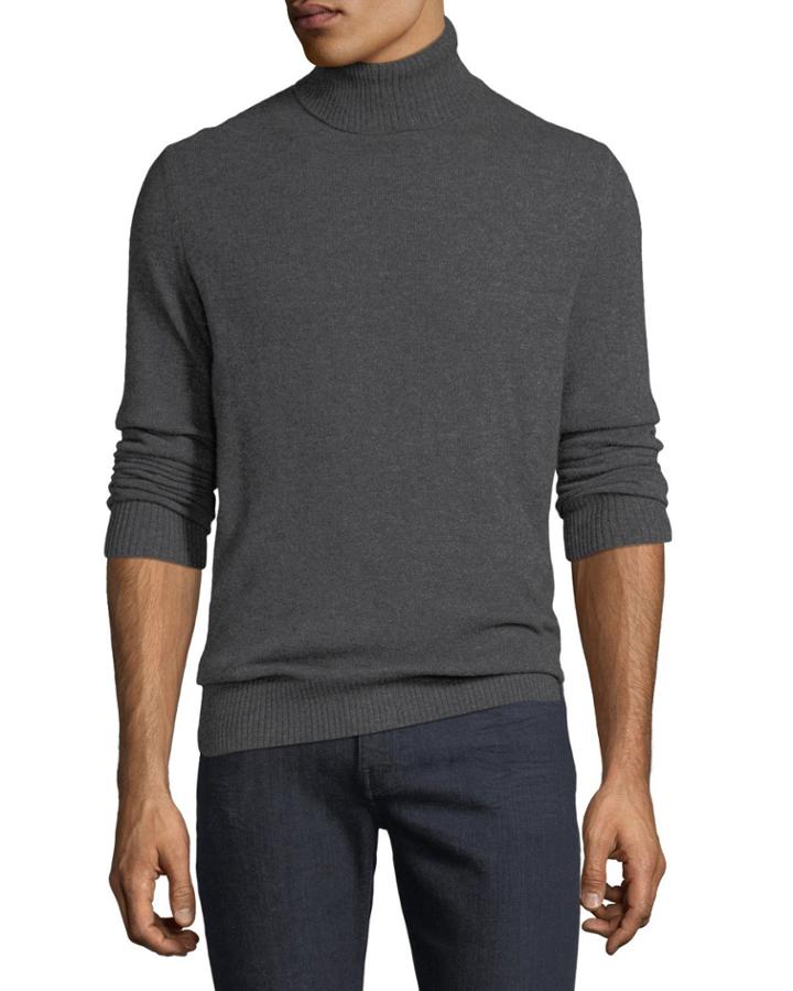 Men's Cashmere Turtleneck