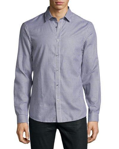 Button-front Check