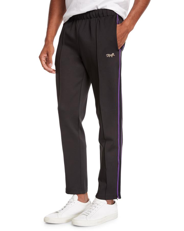 Men's Side-stripe Ball Track Pants
