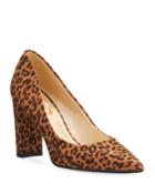 Minden Leopard-print Pumps