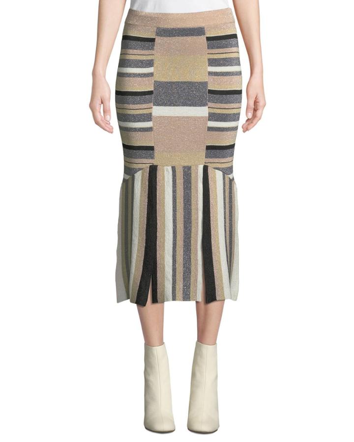 Rosetti Striped Metallic