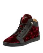 Men's Velvet Mid-top