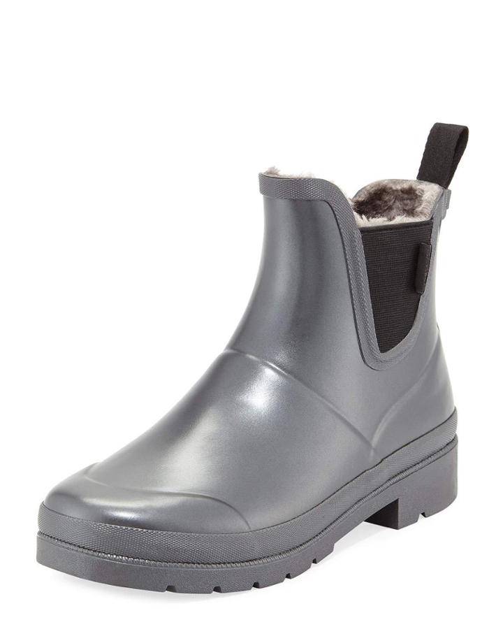 Lina Rubber Chelsea Rain Booties