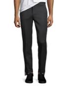 Techno Gab Irregular-hem Track Pants
