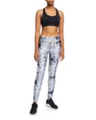 Tall Band Metallic Star-print