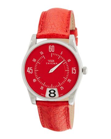 35mm Date Watch W/ Leather