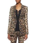 Leopard-print Side