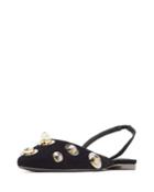 Avelina Embellished Suede