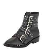 Manic Leather Bootie With