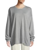 Crewneck Long-sleeve Oversize