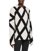 Kasia Geometric Crewneck