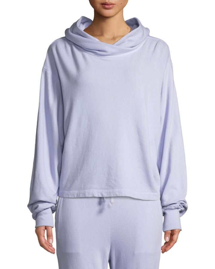Ash Garment-dye Hoodie Pullover