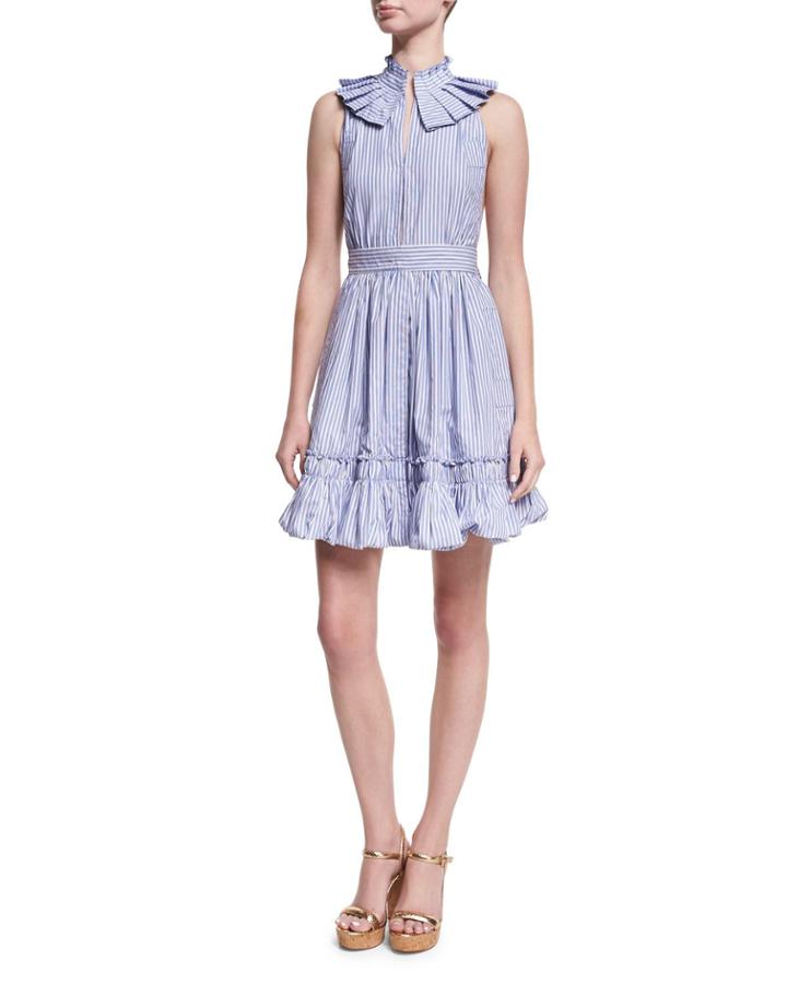 Briley Striped Poplin