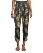 Desert Leaf-print