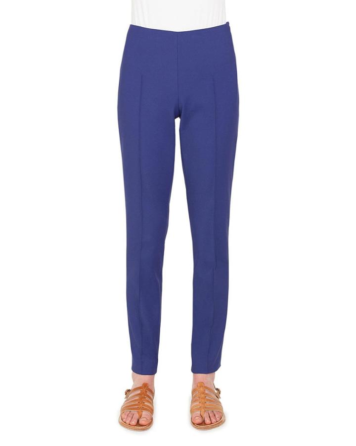 Melissa Straight-leg Stretch-cotton Pants