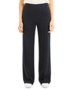 Pale Stripe Wide-leg Pants