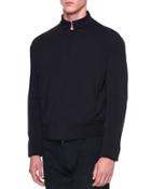 Milano Stitch Bomber Jacket, Navy