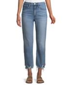 W4 Relaxed Straight-leg Crop Jeans W/