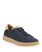 Men's Modena Mixed Leather Low-top