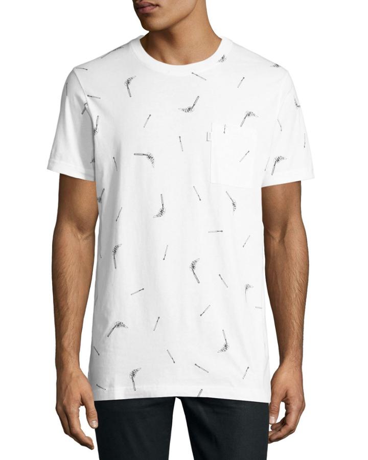 Men's Max Matchstick T-shirt, White